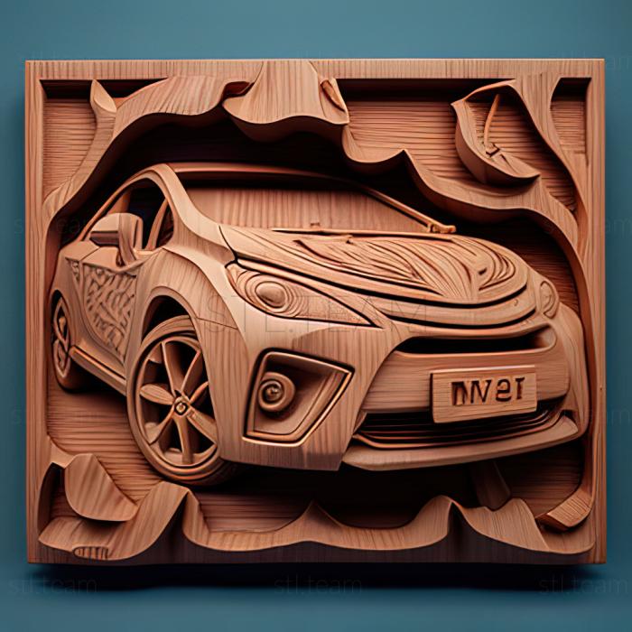 3D model Toyota Prius PHV (STL)